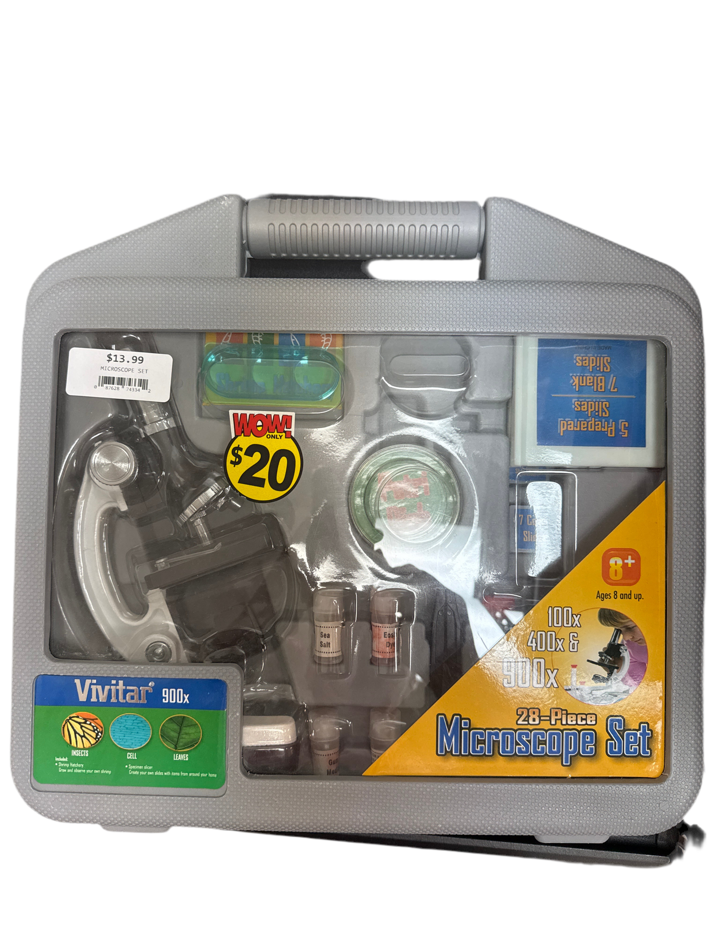 Vivitar 28 piece Microscope Set