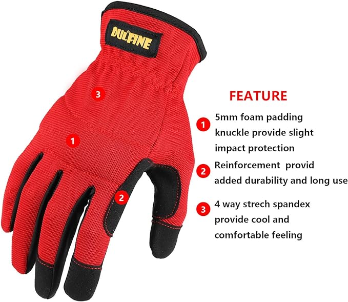 DULFINE High Performance Work Gloves