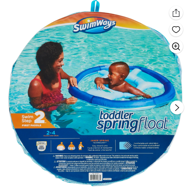 SwimWays Toddler Spring Float for Swimming Pool
