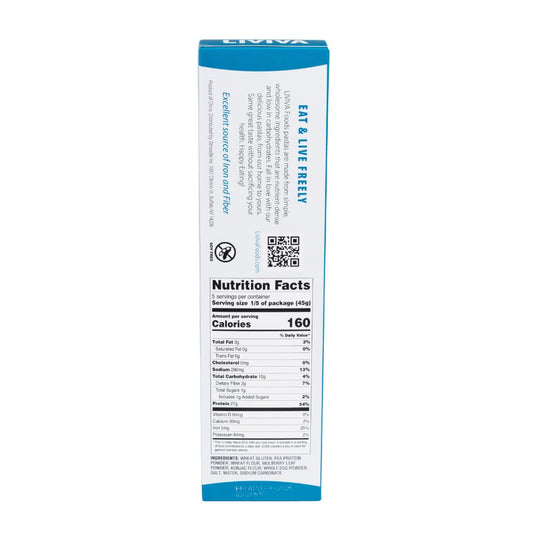 LIVIVA Low Carb High Protein KETO Linguine Noodle