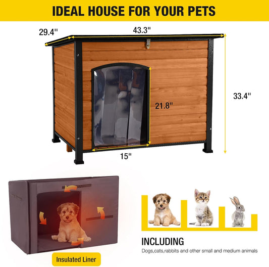Insulated Outdoor Pet House