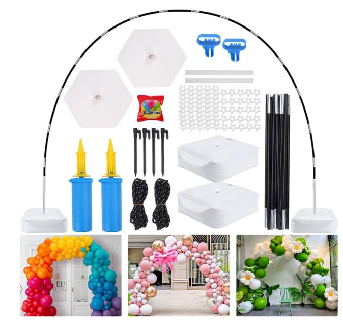 Balloon Arch Kit, 10ft Wide & 9ft