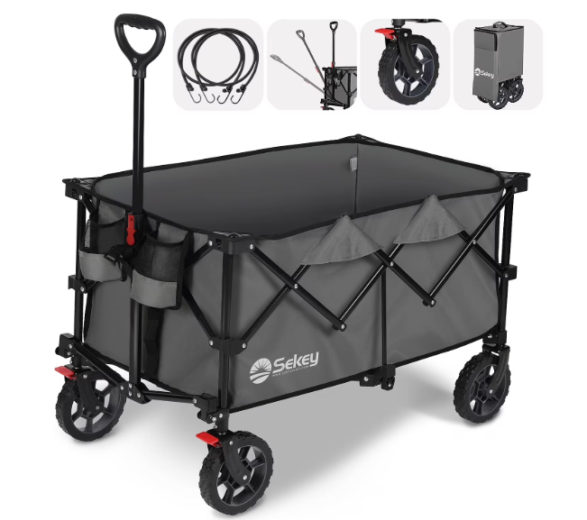 Sekey 220L Collapsible Foldable Wagon